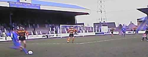 [Hawke fires one across]