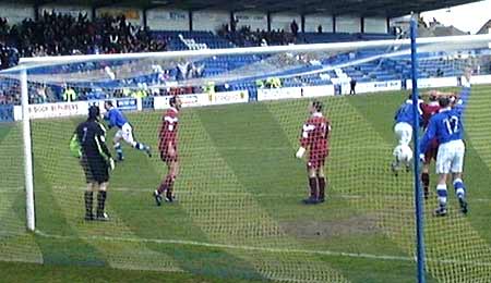 [Now it's in the net]