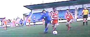 [Second half action]