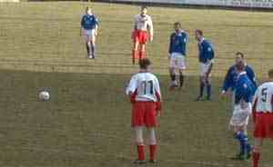 [O'Neill and Connell free kick]