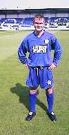 [Denis Boyle shows off the new kit]